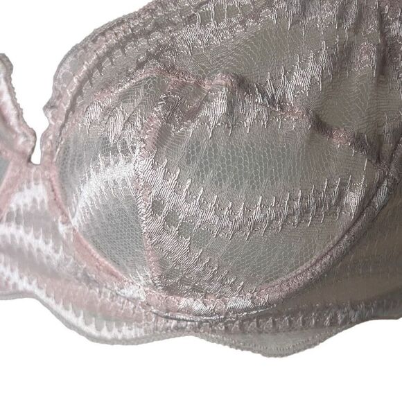 NWT Wolford Esmeralda Underwire Bra Rosepowder 32C - Picture 5 of 11